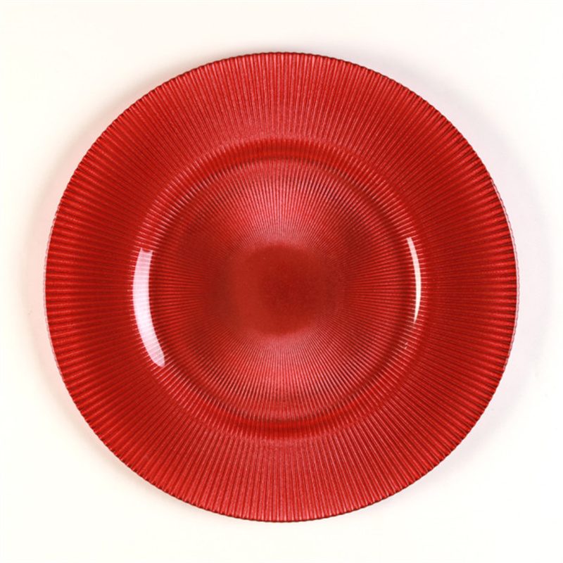 Wholesale Glass Charger Plate PZ-022 - Image 3